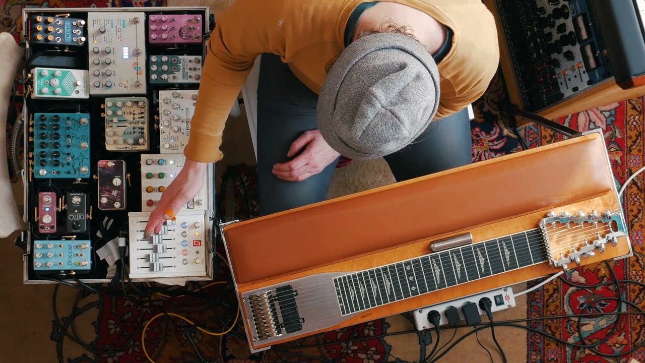 Ambient Pedal Steel Live Looping /// Chase Bliss Blooper, Microcosm, Chroma Console, Thermae