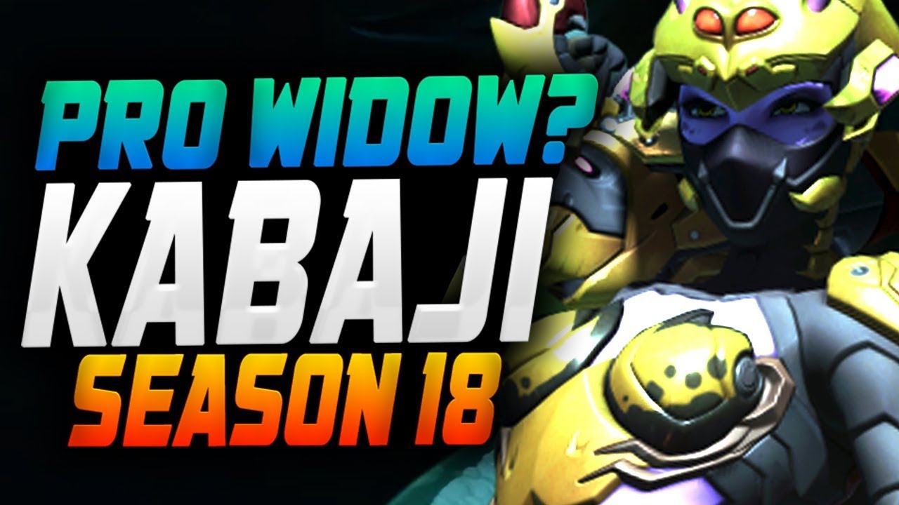 KABAJI TOP 500 WIDOW | TRACER! [ OVERWATCH SEASON 18 TOP 500 ]