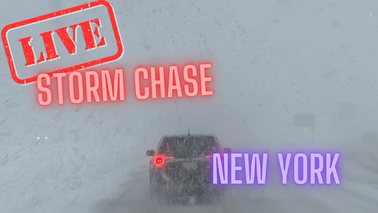 Heavy Snow in New York - Winter Storm Warning - Live Chase Archive