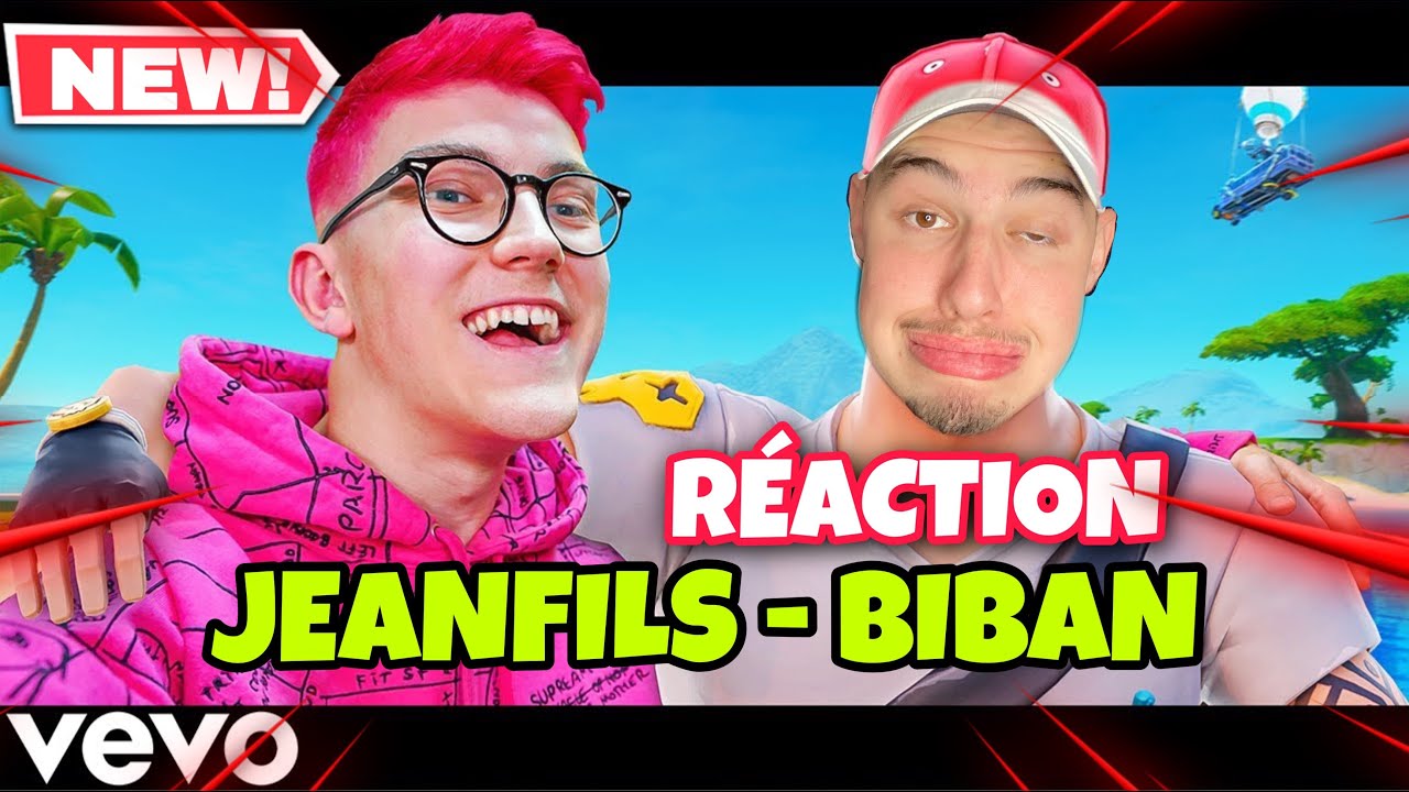 UNE MUSIQUE FORTNITE ?! R&Eacute;ACTION - JEANFILS  BIBAN - EL FOXITO