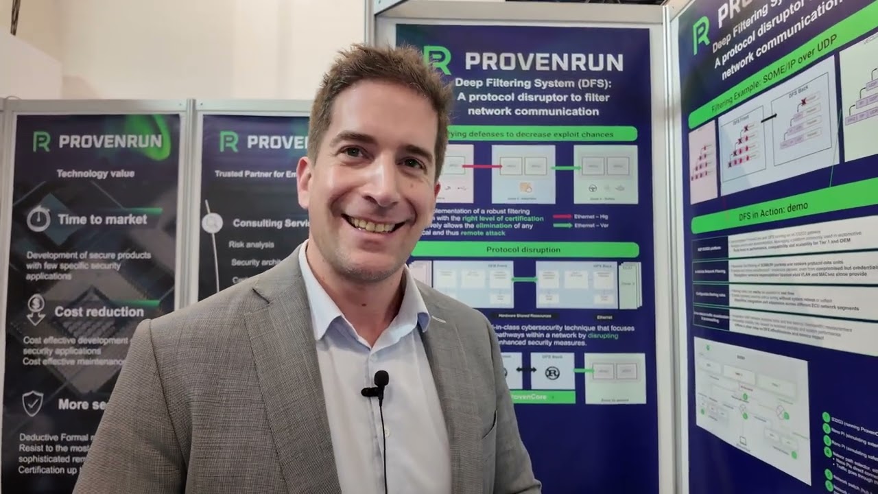 ProvenRun ProvenCore EAL7, нарушение протокола автомобильного Ethernet, Formal OS, ProvenHSM, STM...
