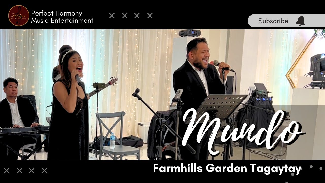 MUNDO  -  IV of Spades - Farmhills Garden, Tagaytay - Wedding Band Cover
