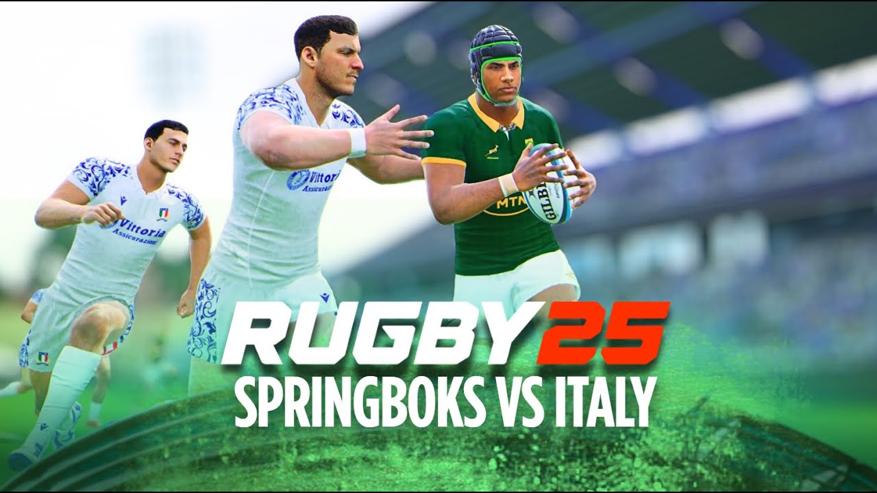 Регби-25 | ЮАР против Италии | Международный турнир по регби 2025