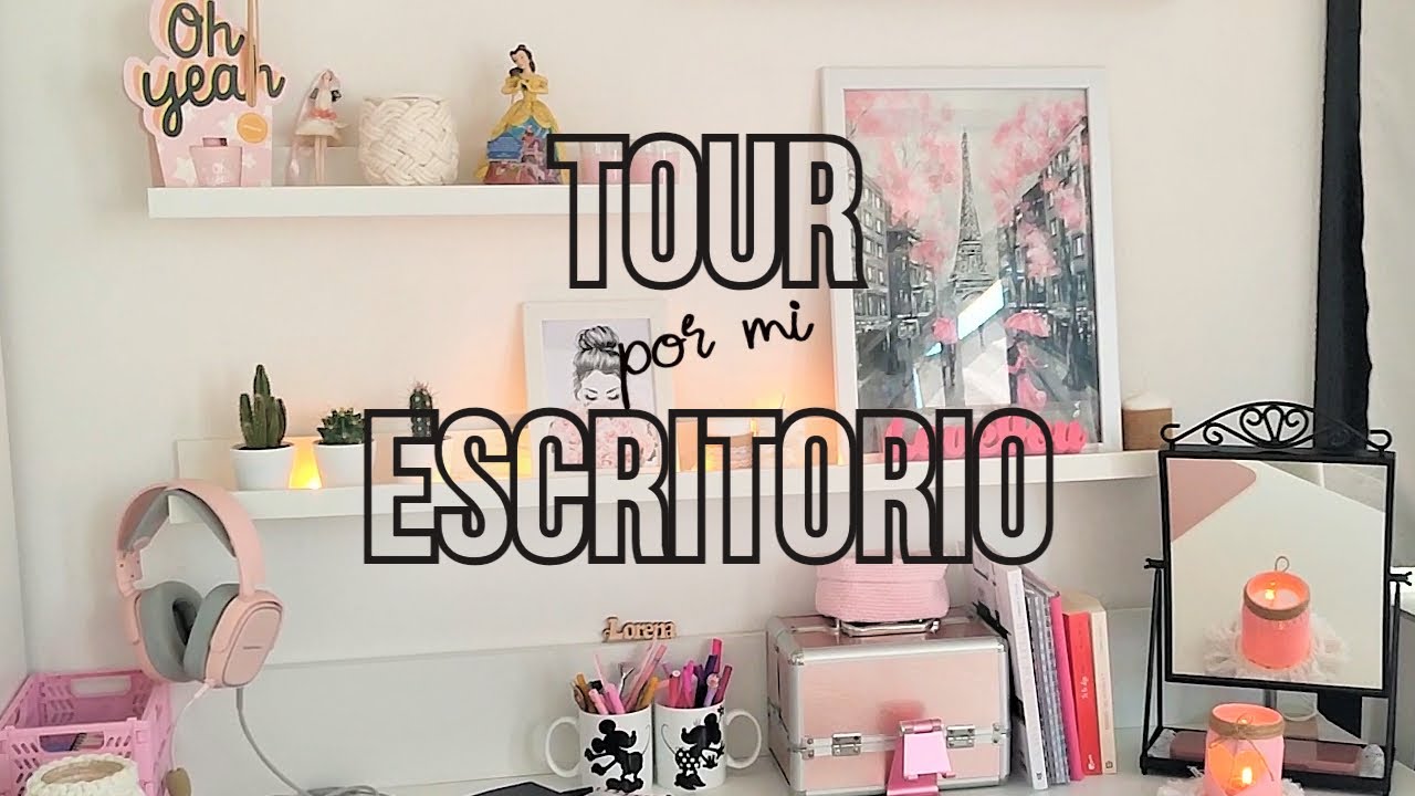 🌟TOUR 🌟por mi ESCRITORIO- Te enseño TODO