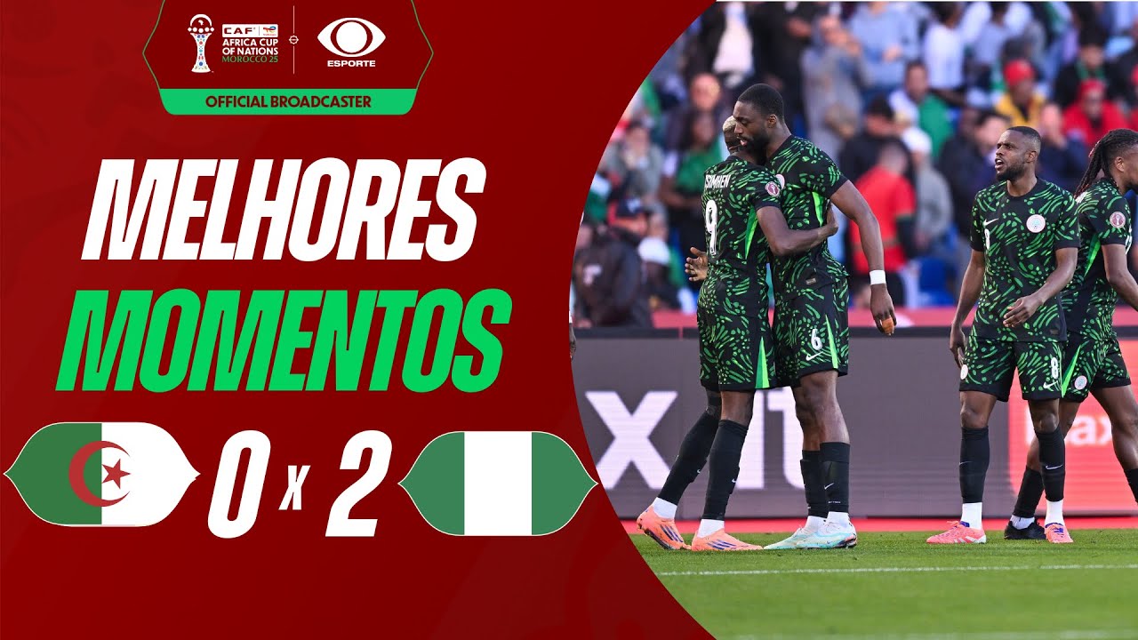 ARG&Eacute;LIA 0 X 2 NIG&Eacute;RIA - MELHORES MOMENTOS | COPA AFRICANA DE NA&Ccedil;&Otilde;ES