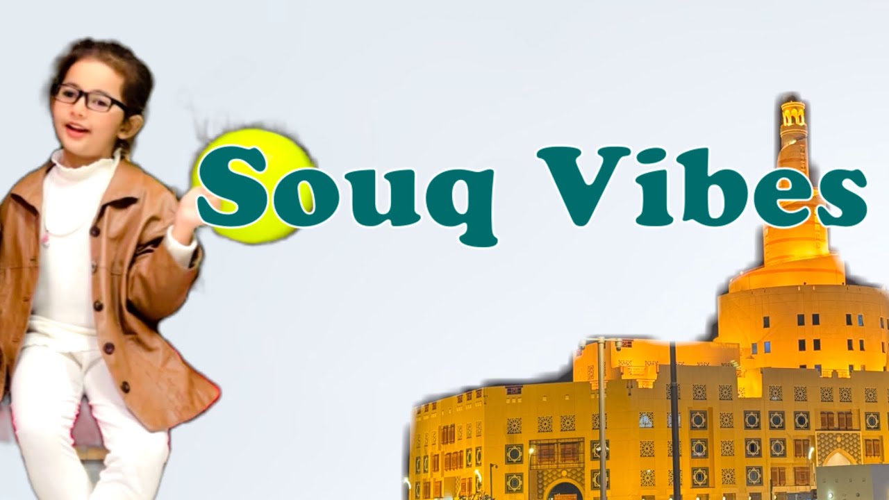 Walk with Abeesha | Exploring The Old Streets of Souq Waqif, Qatar #visitqatar #travelvlog #viral 