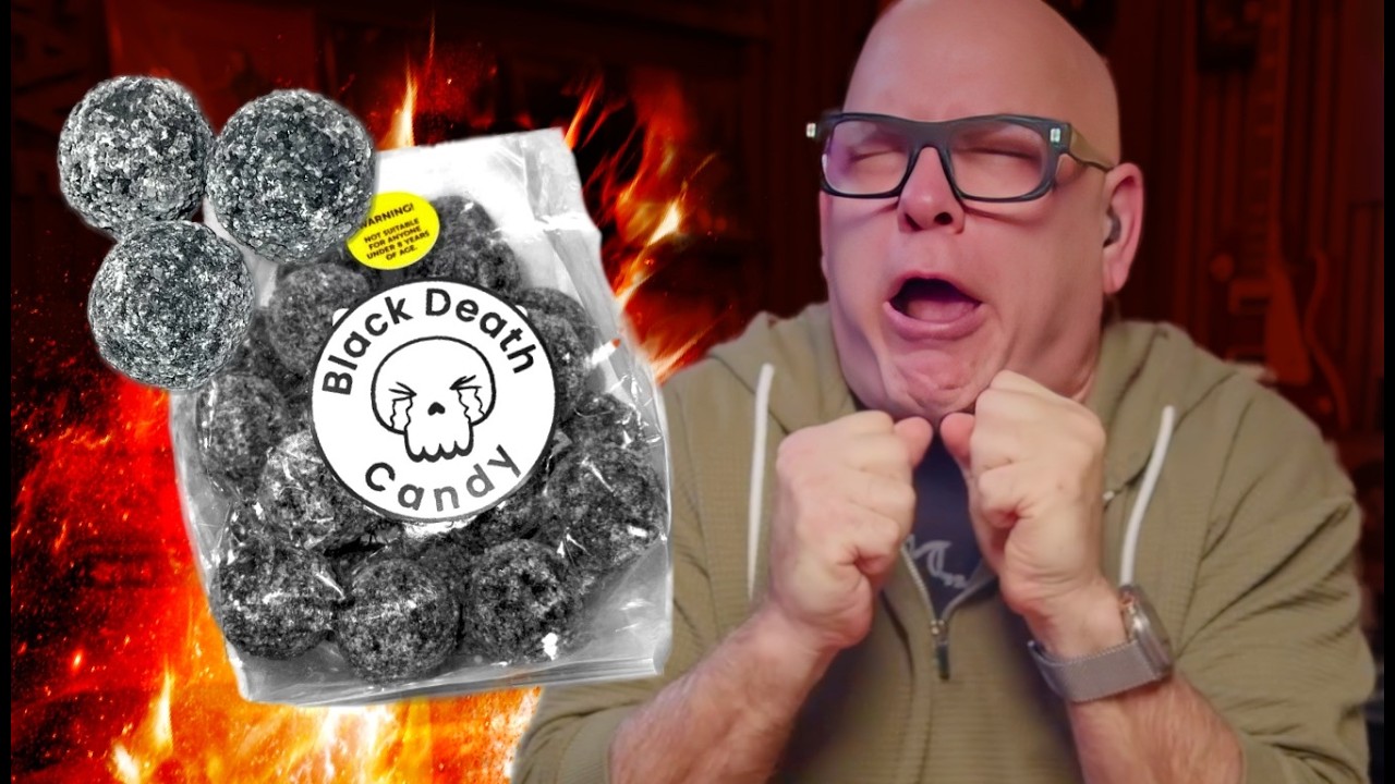 Honest Review: Black Death Candy, World's Sourest Candy