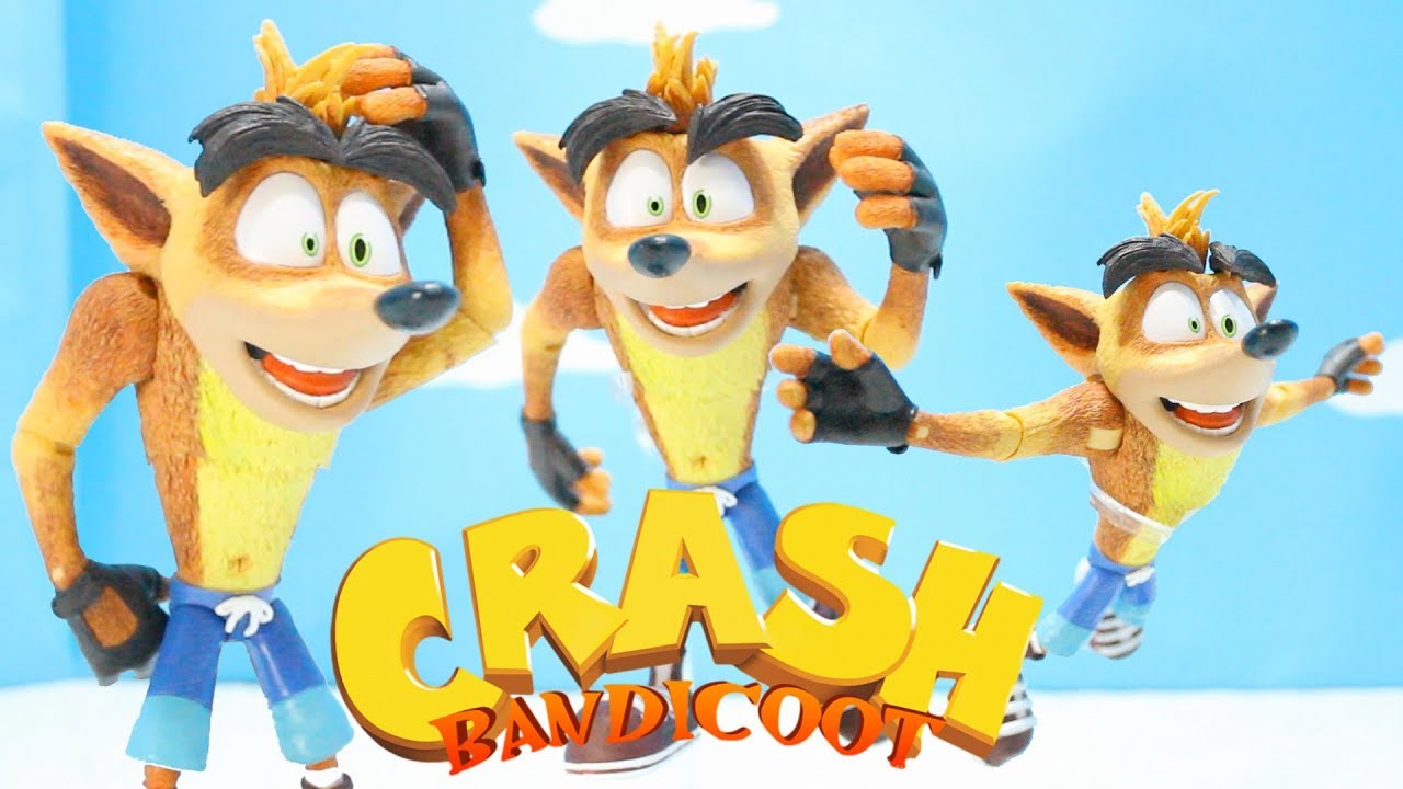 (ESPAÑOL) Crash Bandicoot - NECA - figura - juguete - review - reseña