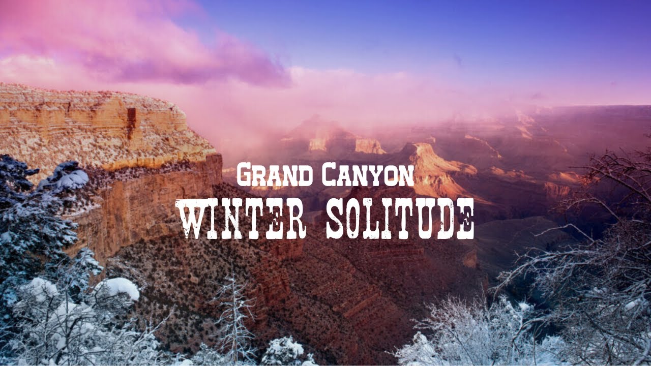 Winter Solitude at Grand Canyon