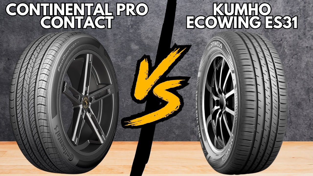 Continental Pro Contact vs Kumho Ecowing ES31