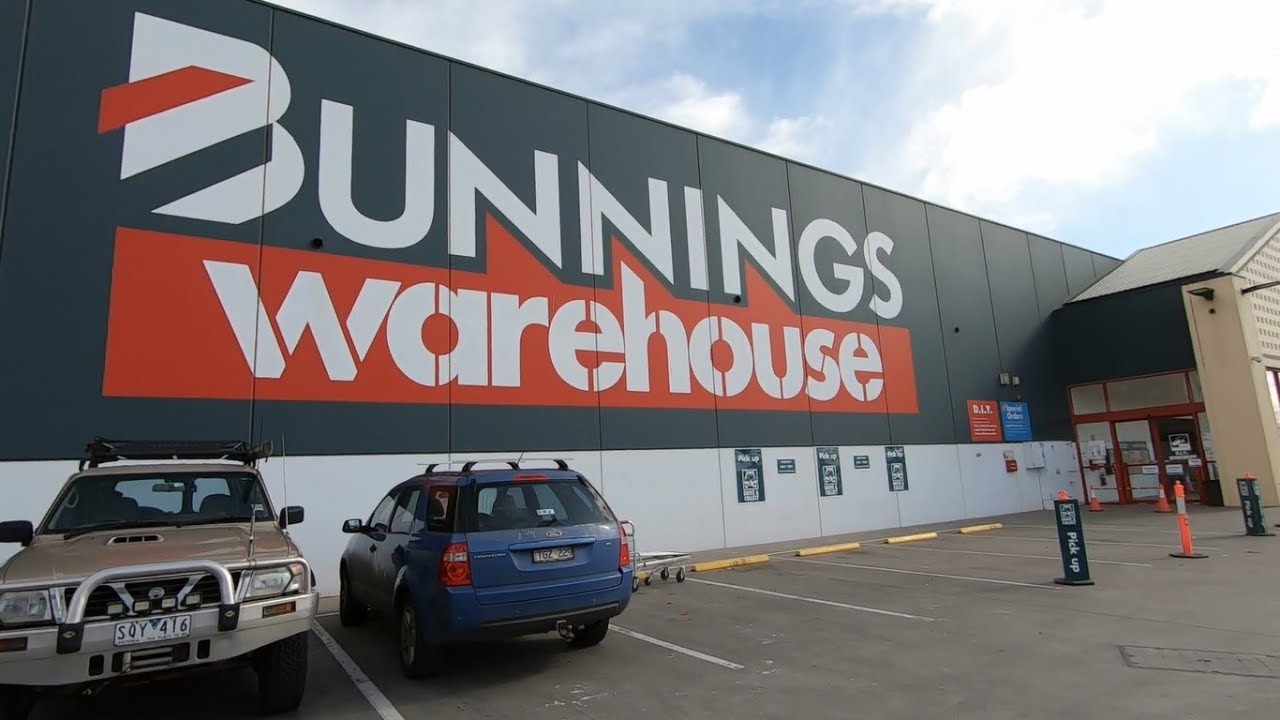 Покупки в BUNNINGS WAREHOUSE