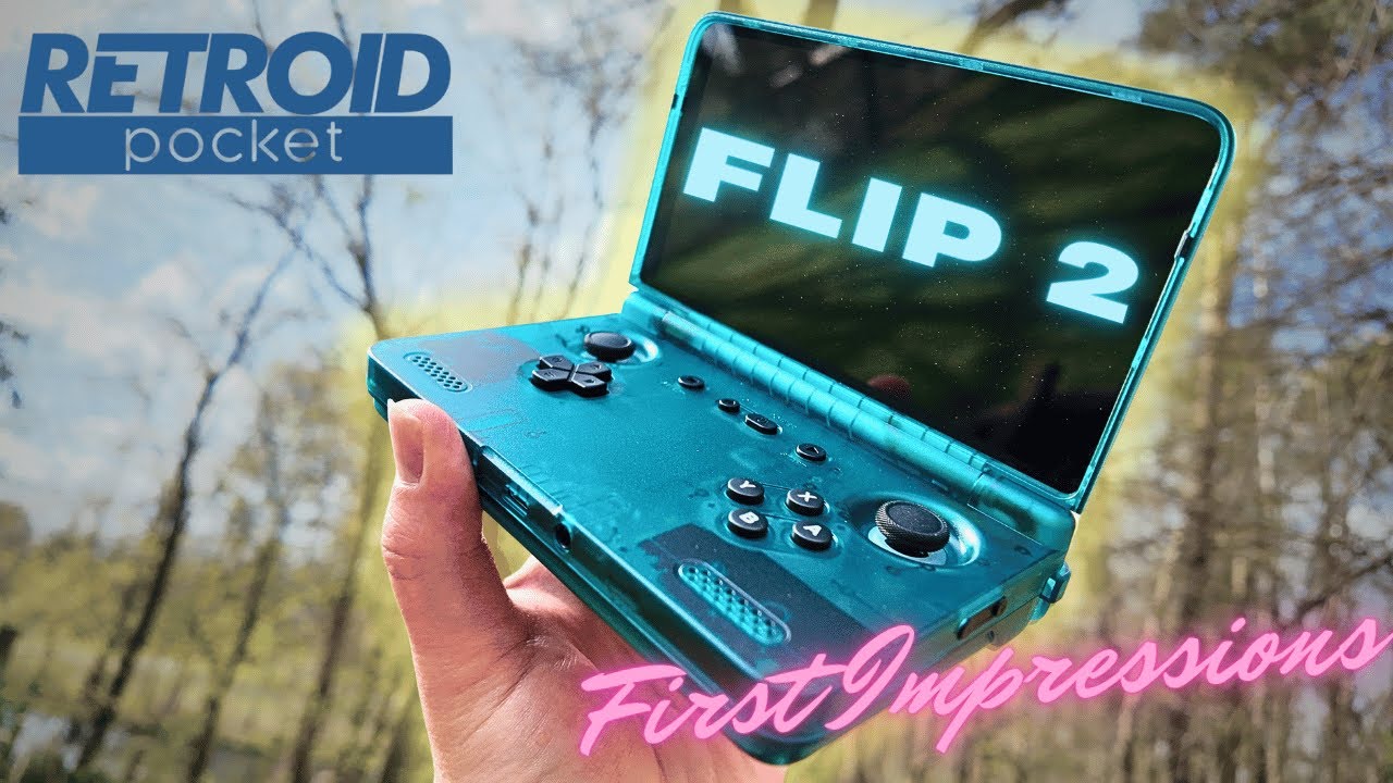 I Finally Got the Retroid Pocket Flip 2 and it's Really Flipping Good!