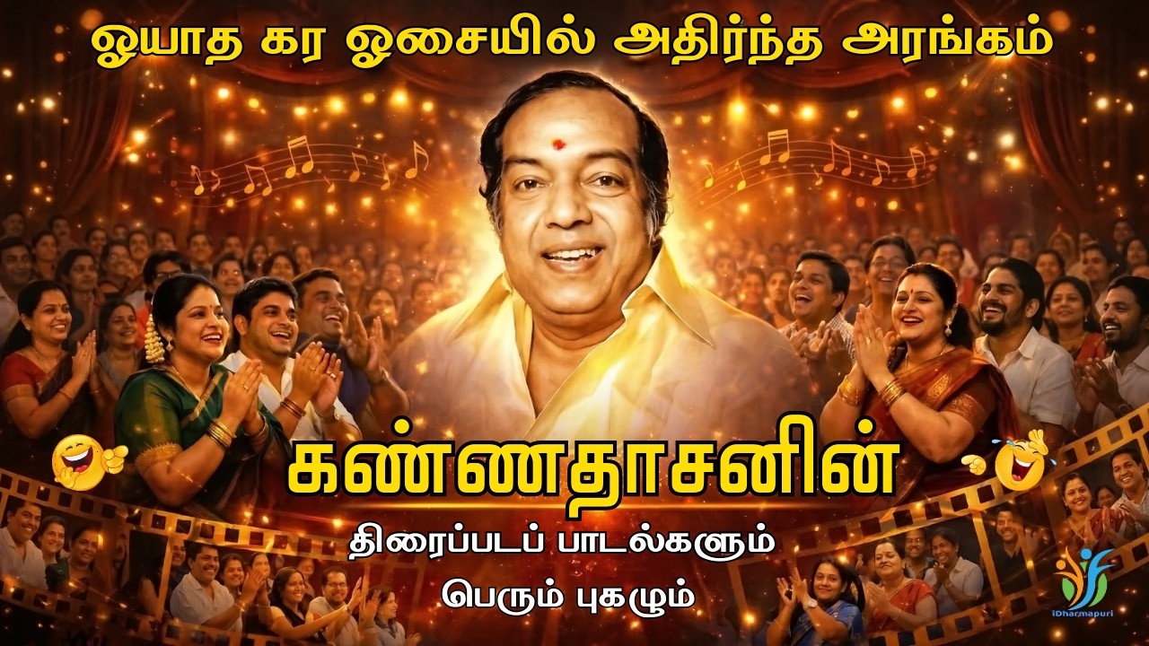 கண்ணதாசன் பாடல்கள் ஏன் இன்னும் உயிருடன் இருக்கிறது? 🔥 | மனதை உருக்கும் பட்டிமன்ற பேச்சு
