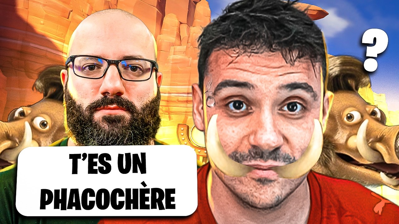 IL M'INSULTE DE PHACOCHÈRE ???