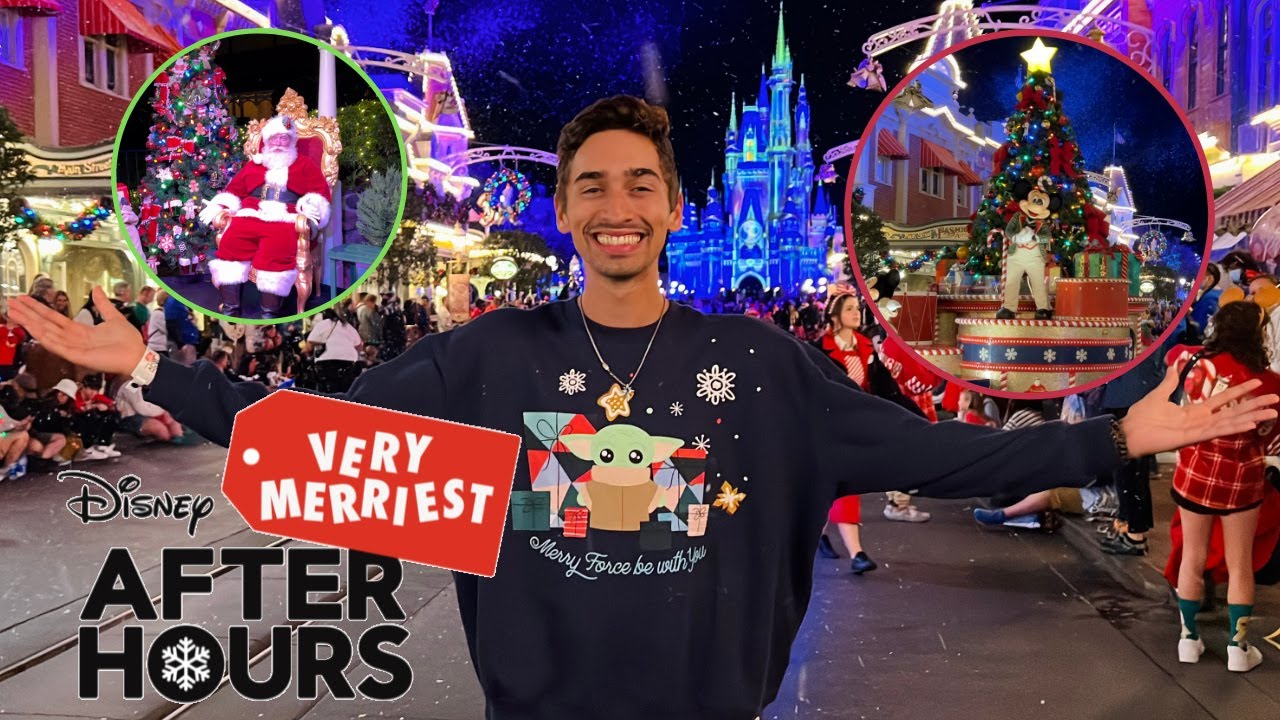 Is Disney Very Merriest After Hours Worth It? | Christmas Parade, Festive Characters, & More!