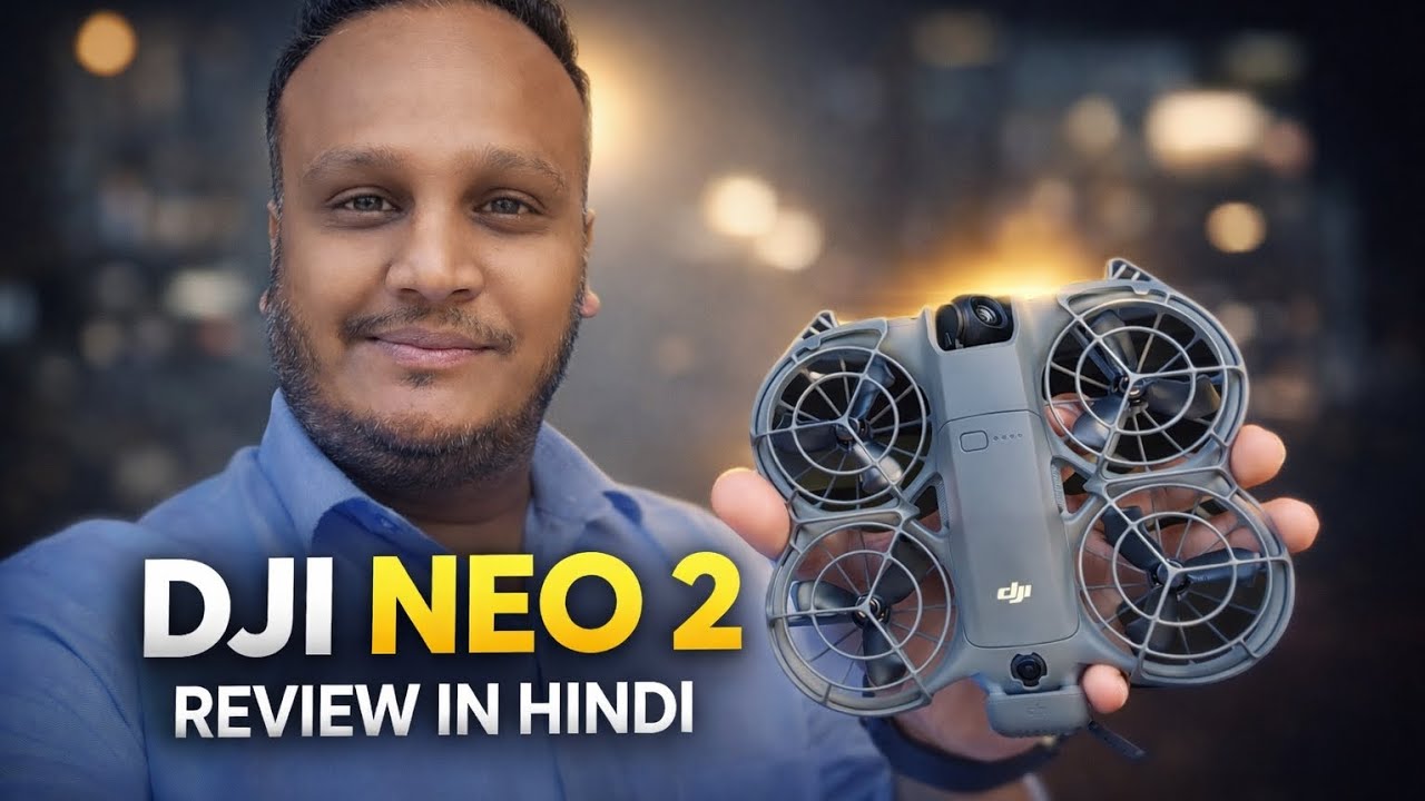 dji neo 2 review in hindi || #djineo2  #djidrone 