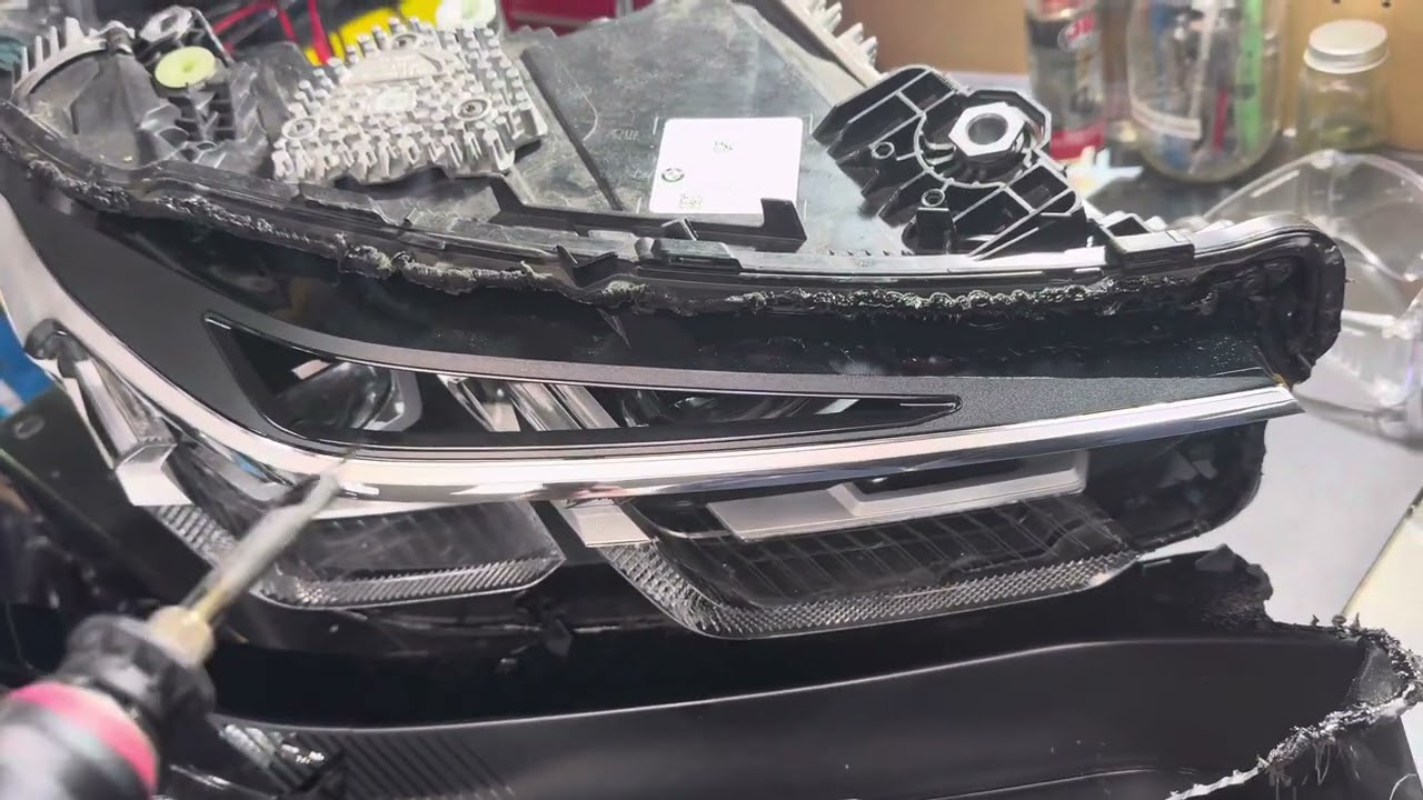 Step by Step Tutorial for Opening Headlights (cutting Lens off method)
