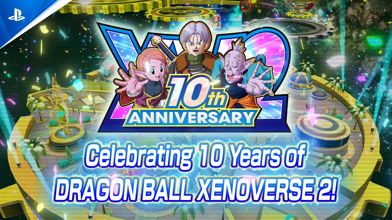 Dragon Ball Xenoverse 2 - 10th Anniversary Free Update Trailer | PS5 & PS4 Games