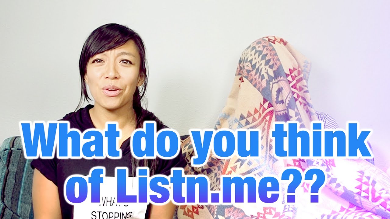 【Listn.me の良いところを３分ちょっと語ってもらったの巻 | What do you think of Listn.me??】リスニング力が上がる！普段使いの英会話Listn.me 240