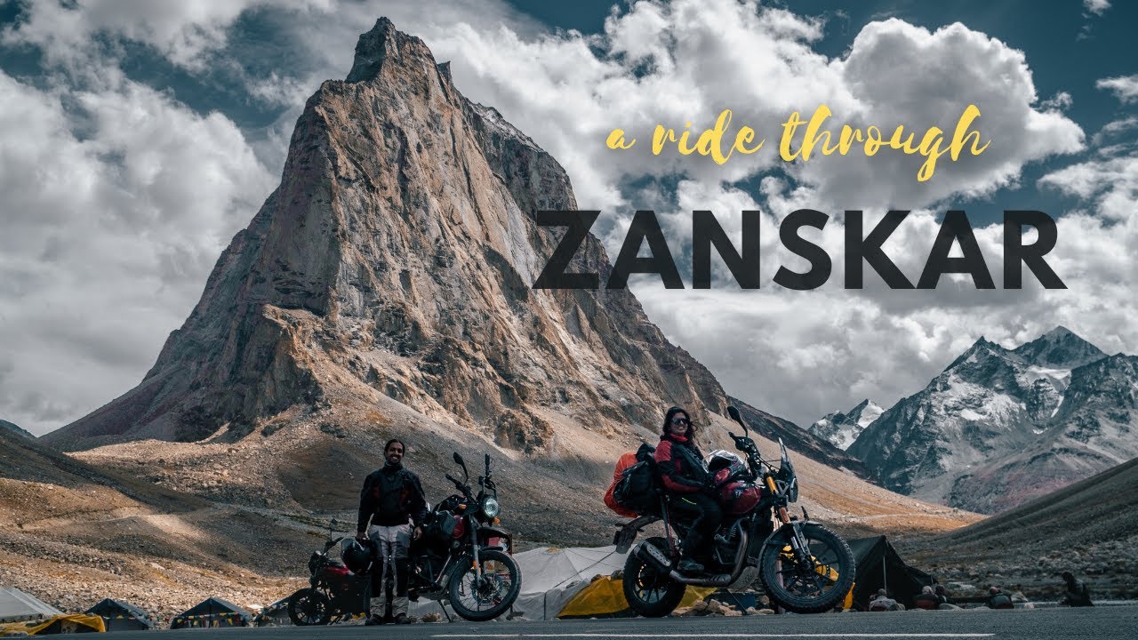 Off Road Adventure Begins! Jispa - Padum | Scrambler 400X & Himalayan 411