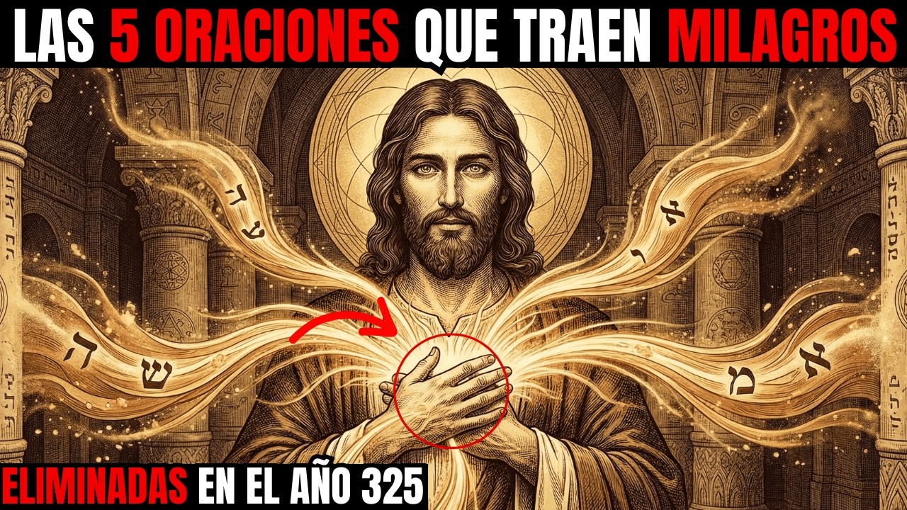 Las 5 ORACIONES Que Jesús Usó Antes De Los MILAGROS (Esto Fue ELIMINADO)