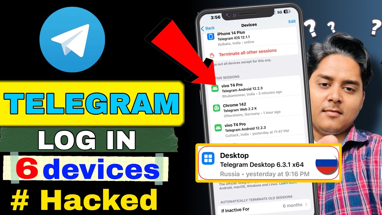 telegram hack hai kaise pata kare | telegram hacked account recovery#telegramhack #telegramhacked 