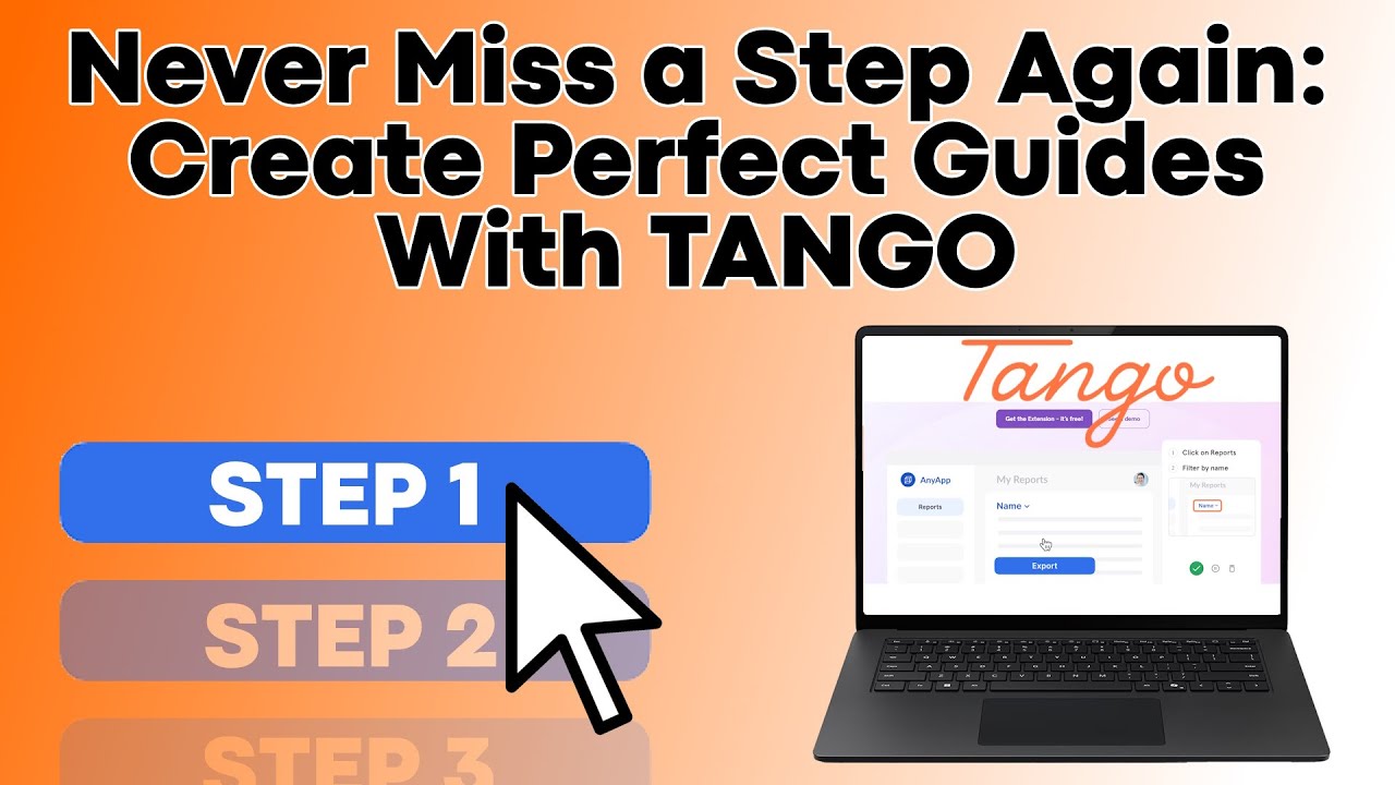 Create Polished Guides in Minutes with Tango - Smooth Workflow Moves!