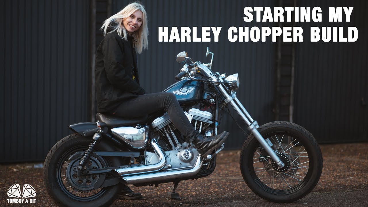 Building My Harley Davidson Hardtail Chopper / Crow EP 2