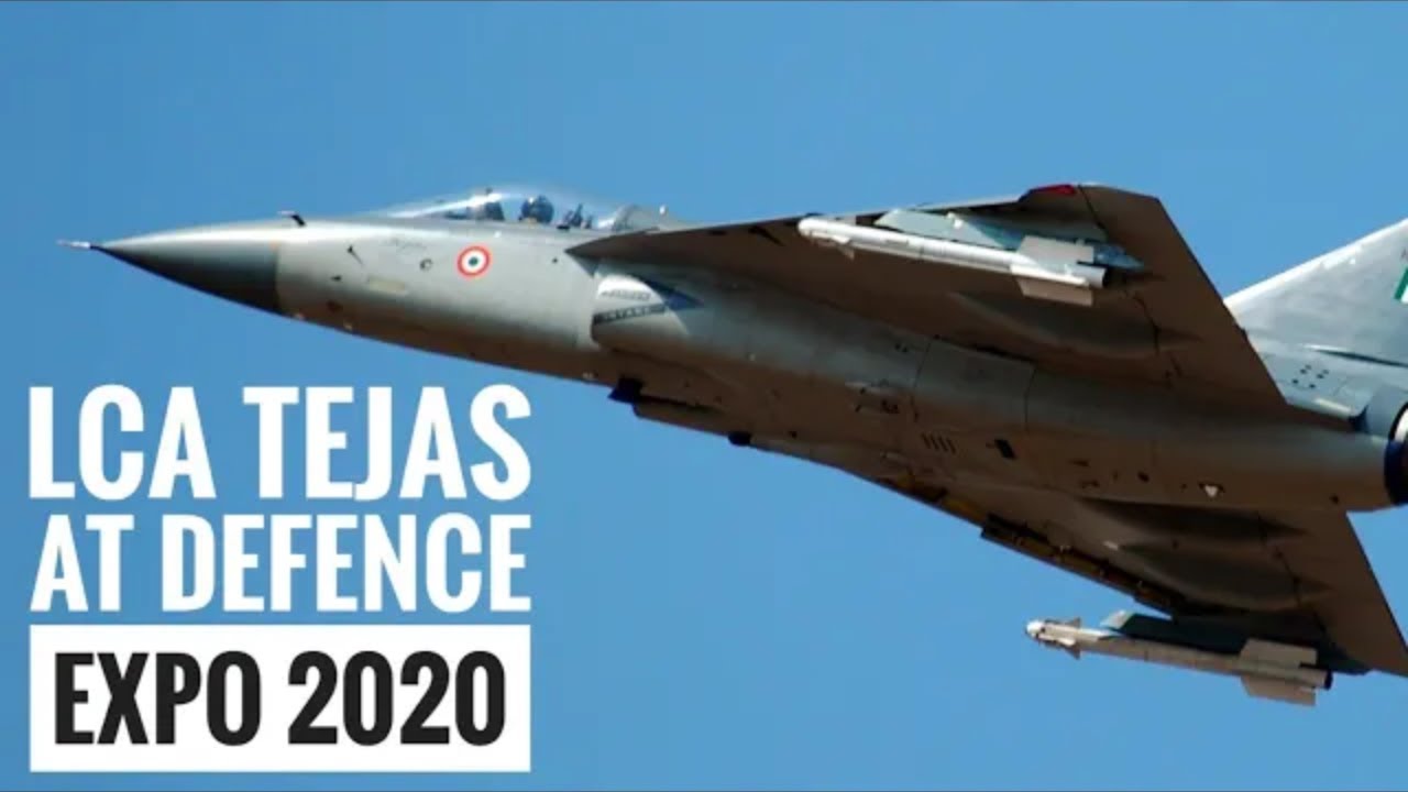 LCA Tejas Air Show at Defence expo 2020  Lucknow