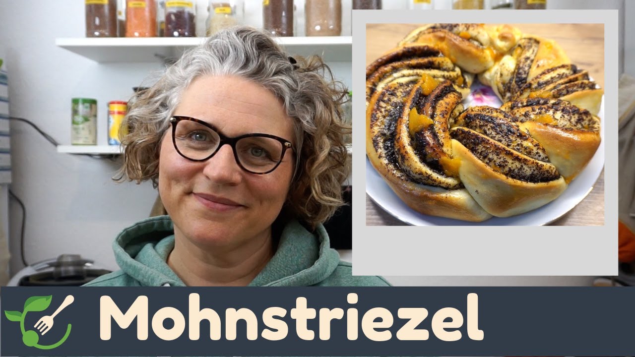 Mohnstriezel / super fluffig und vegan