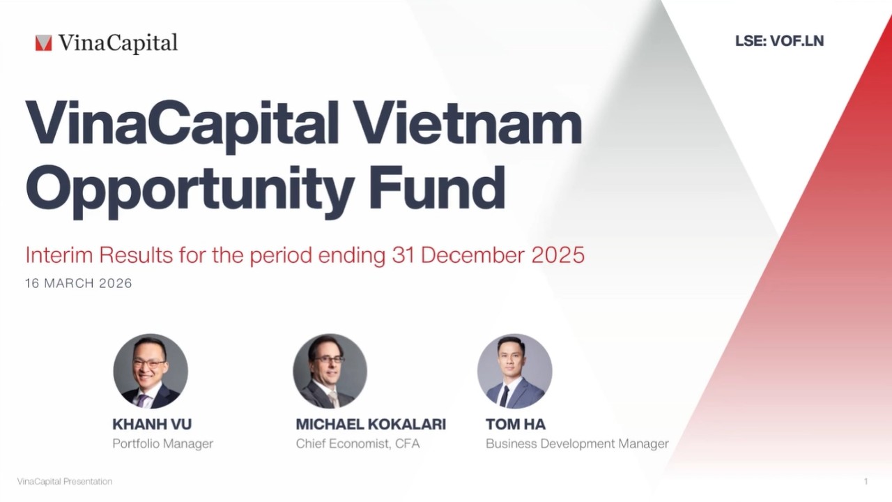 VINACAPITAL VIETNAM OPPORTUNITY FUND LD - Interim Results