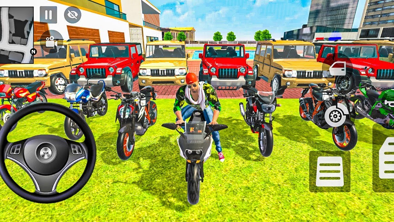 😱Franklin v/s Building Showdown! 🚗 Mahindra Thar + Super Bike'& Challenge 2025!!!!!