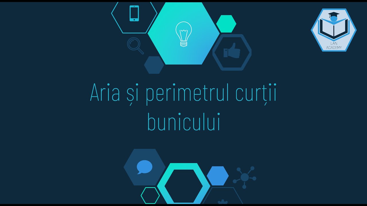 Aria și perimetrul curții bunicului