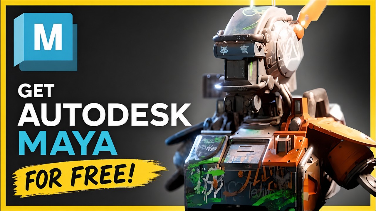 How to download Autodesk Maya for Free - Sumant
