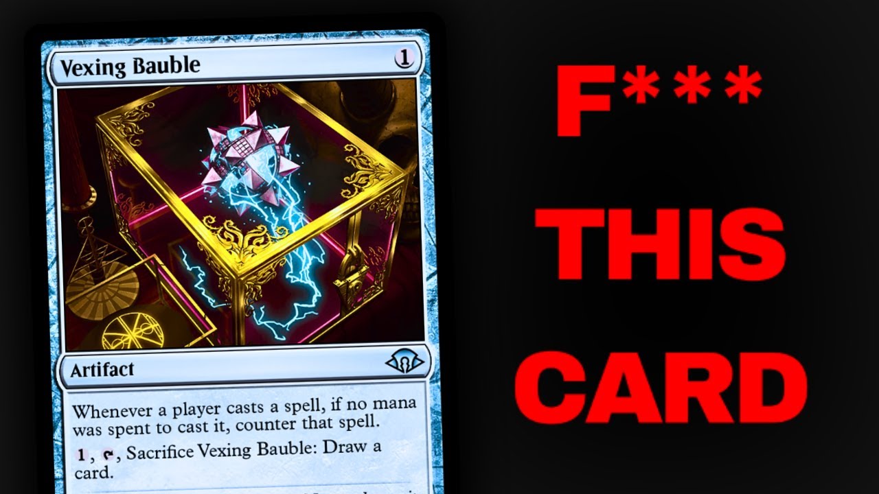 Magic Players Are Mad At Vexing Bauble Ruining Eternal Formats - Ban It Now!? | MTG Discussion