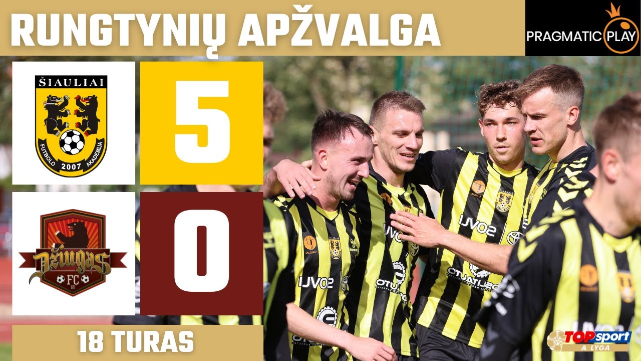 18 turo santrauka: FA „Šiauliai“ – „Džiugas“ (2025-06-29)