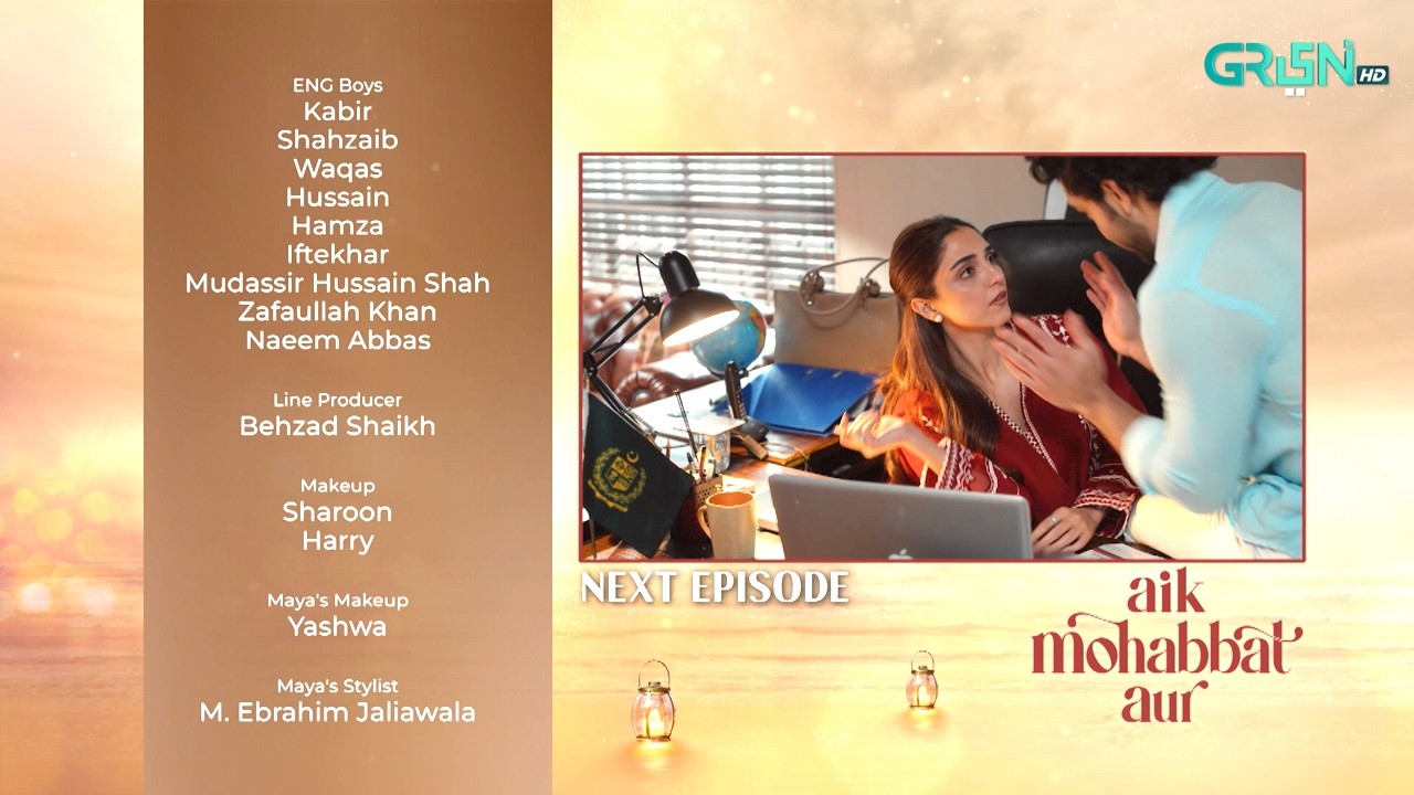 Aik Mohabbat Aur Episode 03 (Teaser) 9th June 2026 | Ahad Raza Mir & Maya Ali | Green Entertainment