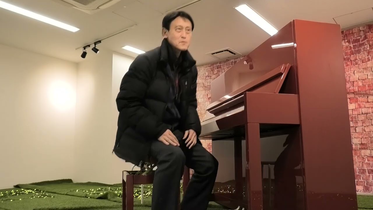 リクエスト即興演奏‼️１愛の讃歌（エディット・ピアフ）💕２シャレード（ヘンリー・マンシーニ）🌗３月の光（ドビュッシー）😀４その場で作曲‼️　by　ピアノ即興詩人かわせひろし♪　2026/3/12日比谷
