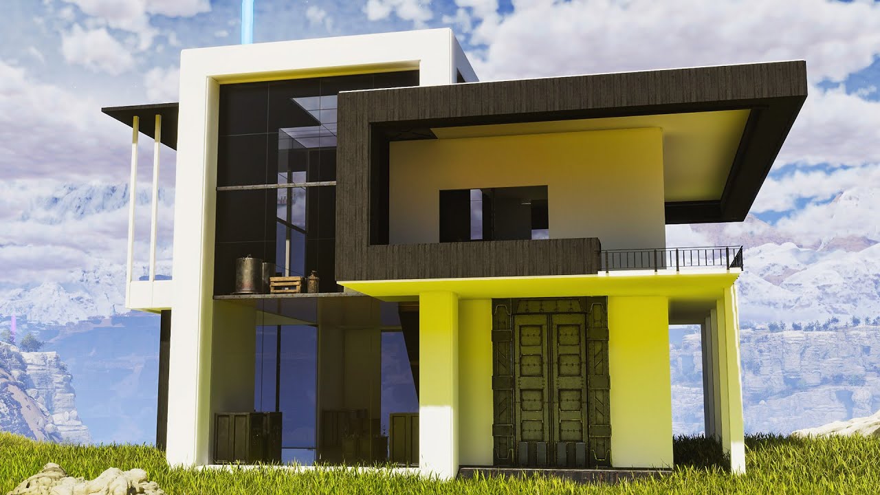 Modern House | Build Tutorial | ARK: Survival Ascended