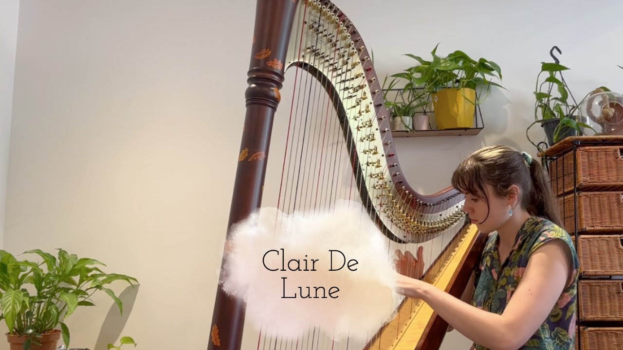 Clair De Lune - Debussy (Harp Wedding Entrance Version)