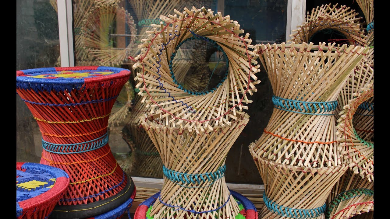 Awesome Life Hacks - How To Make Bamboo Stool