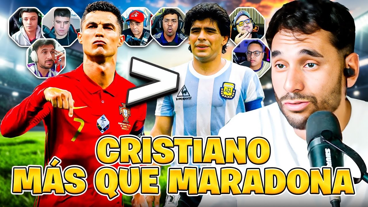 CRISTIANO ES MAS QUE MARADONA