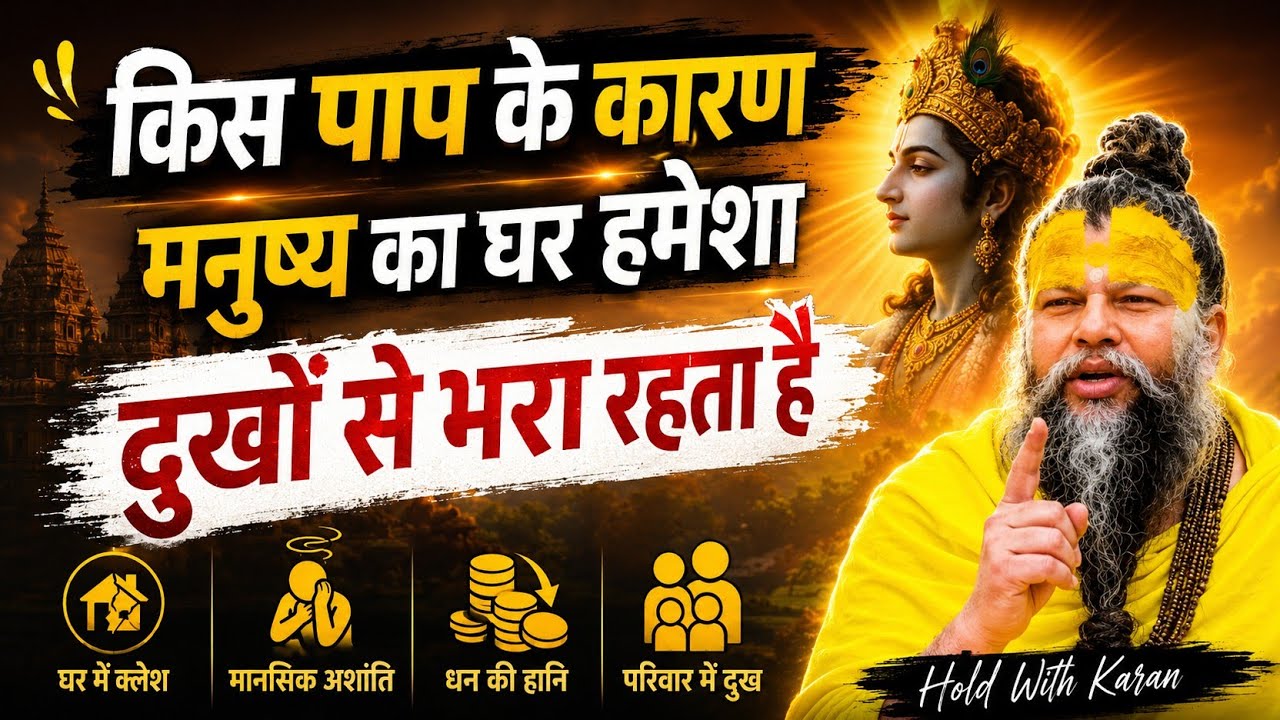 किस_पाप_के_कारण_मनुष्य_का_घर_हमेशा_दुखों_से_भरा_रहता_है,_जान_लो_क्या_हे_सच_!_Premanand_Ji_ Maharaj