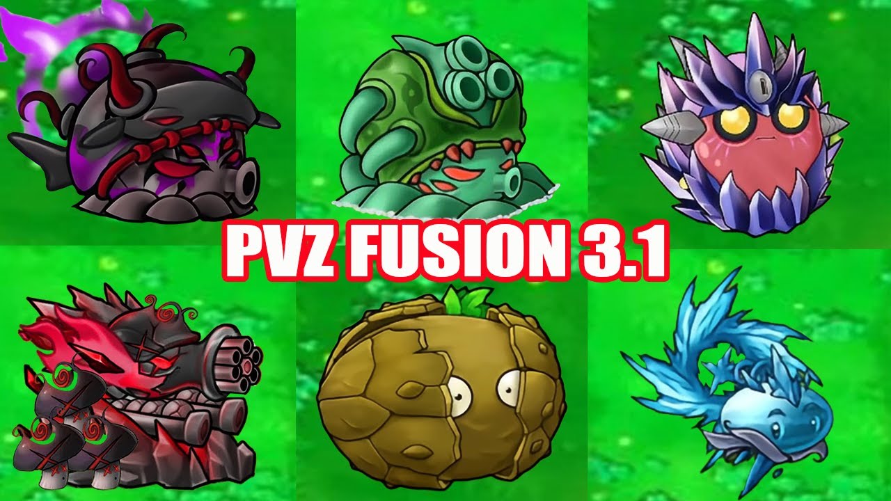 PvZ Fusion 3.1 – Kraken Mushroom + Fortress Nut vs Headless Horseman Boss Fight!