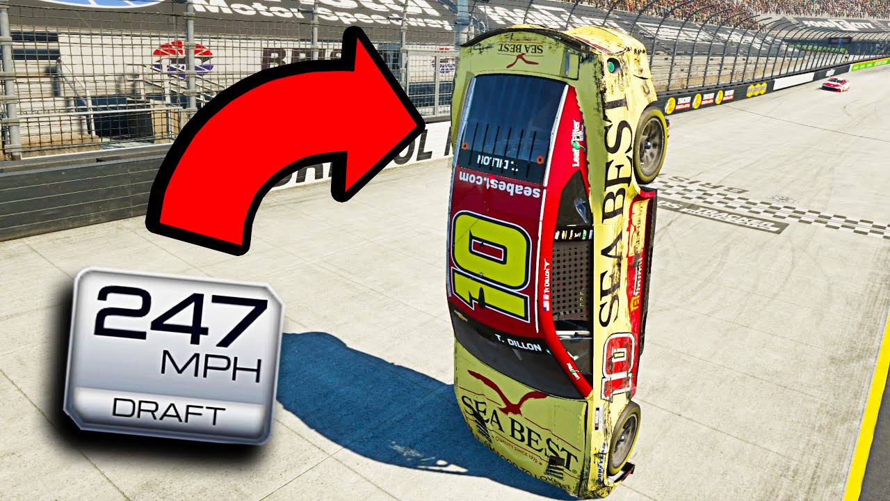 Driving Into Oncoming Traffic At 250 MPH In NASCAR 25