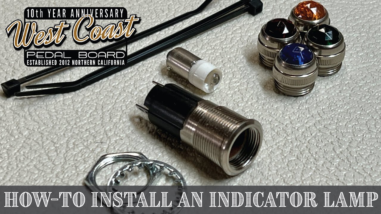 Indicator Lamp Installation