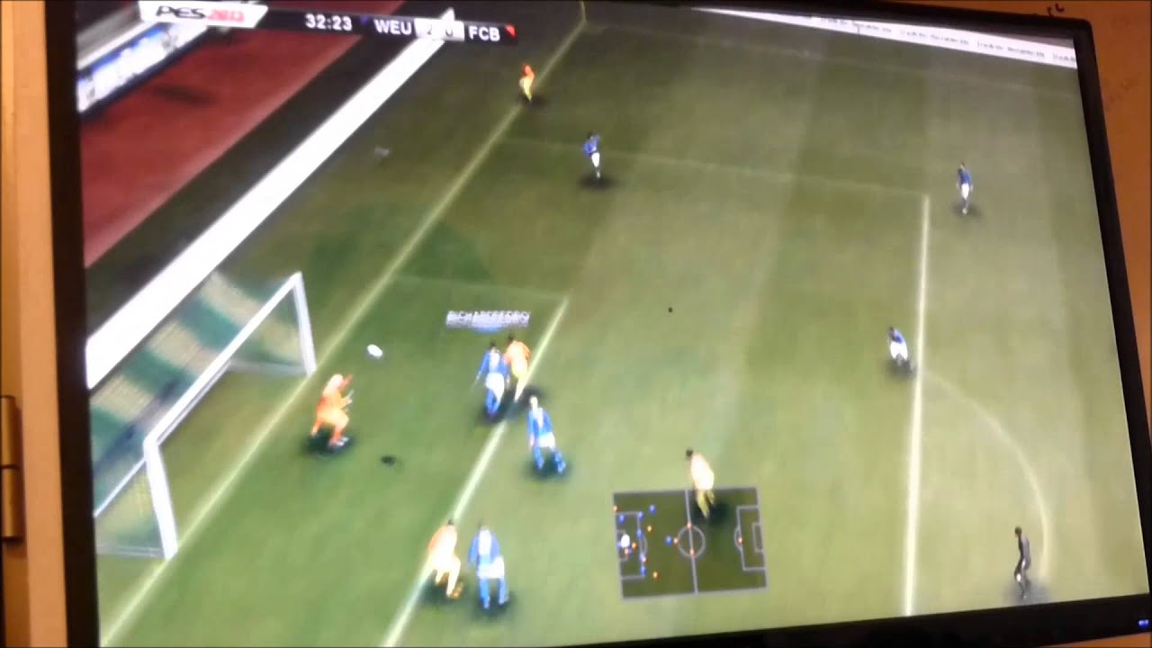 PES2013 - Default Team vs Barcelona, Minandinho & Co - Superstar, Win!