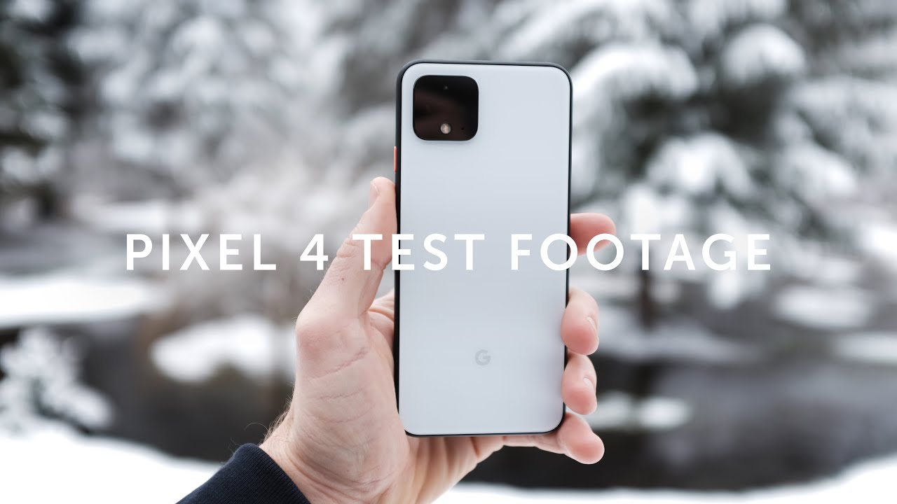 Google Pixel 4 4K Cinematic Footage