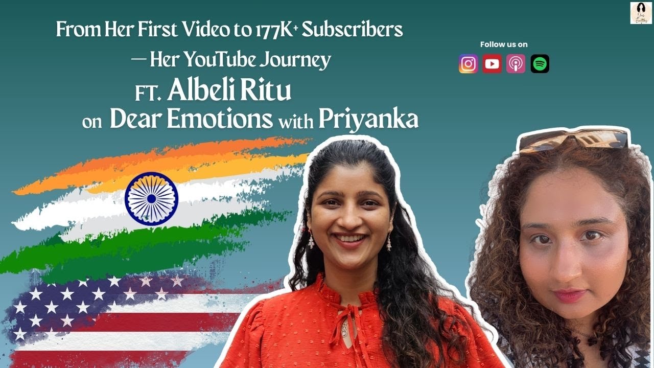 The Journey of a YouTube Creator: Insights from Albeli Ritu only on @dearemotionsofficial