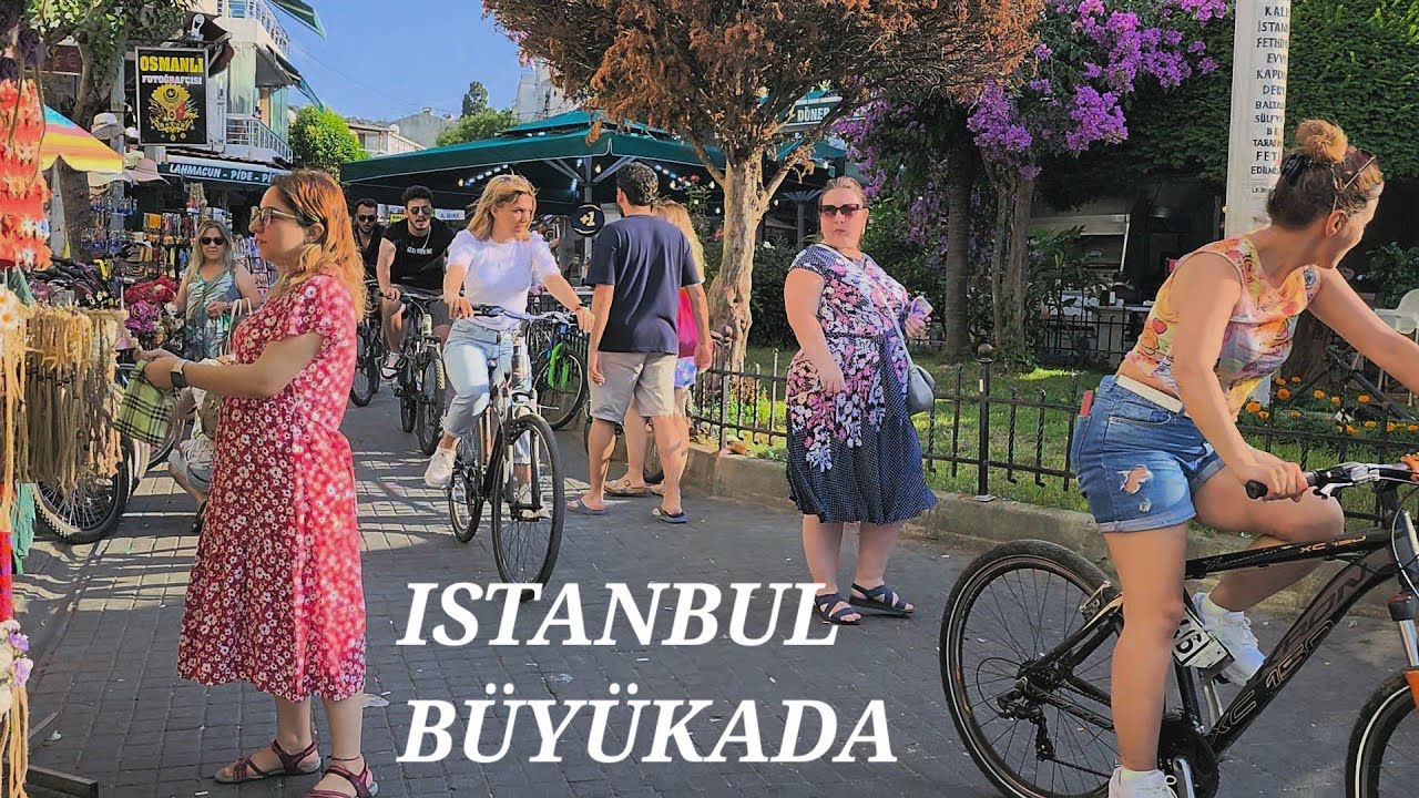 Buyukada 4k | Istanbul Princess Island | Büyükada vlog | Büyükada gezilecek yerler | Adalar